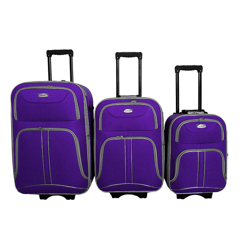 Linder Exclusiv Luggage Set Lilac 6CZ008 - II. QUALITY
