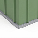 Aga Garden Shed 236x174x190 cm Light Green