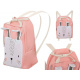 Aga Kindergarten Backpack Baby Rabbit Pink