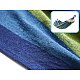 Aga Hammock for 1 person with pole coloured blue 200x100cm