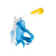 Aga Full-face snorkelling mask S/M blue
