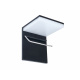 LED toilet paper holder with USB 5W - cold white