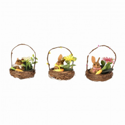 Easter Bunny Cupcake Stand Decoration Mix of Patterns