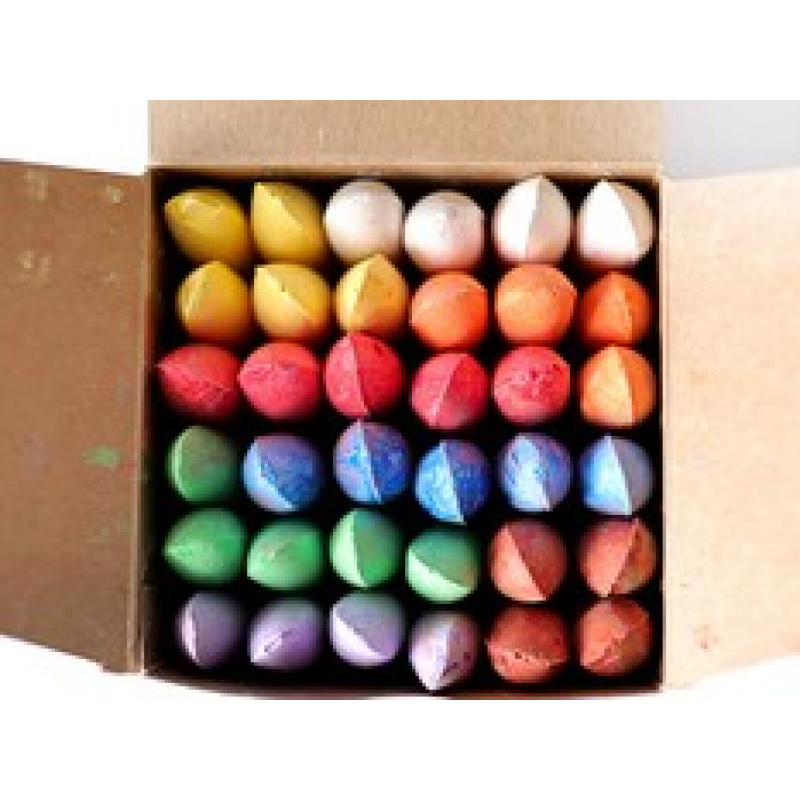 COLORESCA Chalk Set 36 Colors 3+