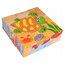 Wooden Blocks for the Youngest Ocean Edition