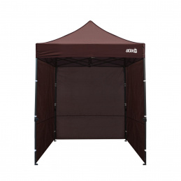 Aga Scissor Stand 2x2m Brown