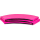 Aga SPORT PRO Trampoline 500 cm Pink + protective net + ladder + shoe pocket
