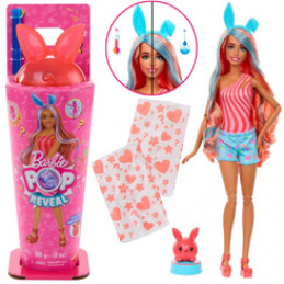 Mattel Barbie Pop Reveal Doll from the series: Shake + Rabbit and Accessories ZA6060 Universal