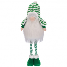 Christmas elf with telescopic glowing legs - 87 cm
