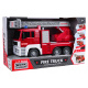 Fire truck with light and sound function 1:28