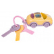 Set of Soft Keys and Keychain with Light Function for the Little Ones