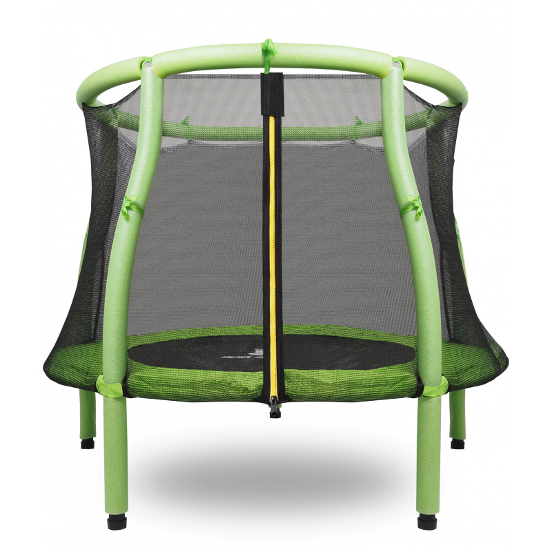 Aga Children's Trampoline 116 cm Light Green + Safety Net