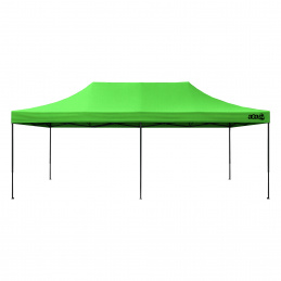 Aga Sales Stand without Sidewalls 3x6 m Green