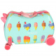 Aga Children's Travel Suitcase on Wheels Ice Cream Design