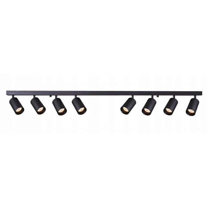 Track lamp GU10 VIKI-L 8 - black