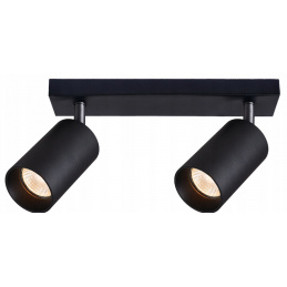 Ceiling spotlight LED VIKI-L 2x GU10 black
