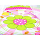 Flower mat with mosquito net for baby ZA3504