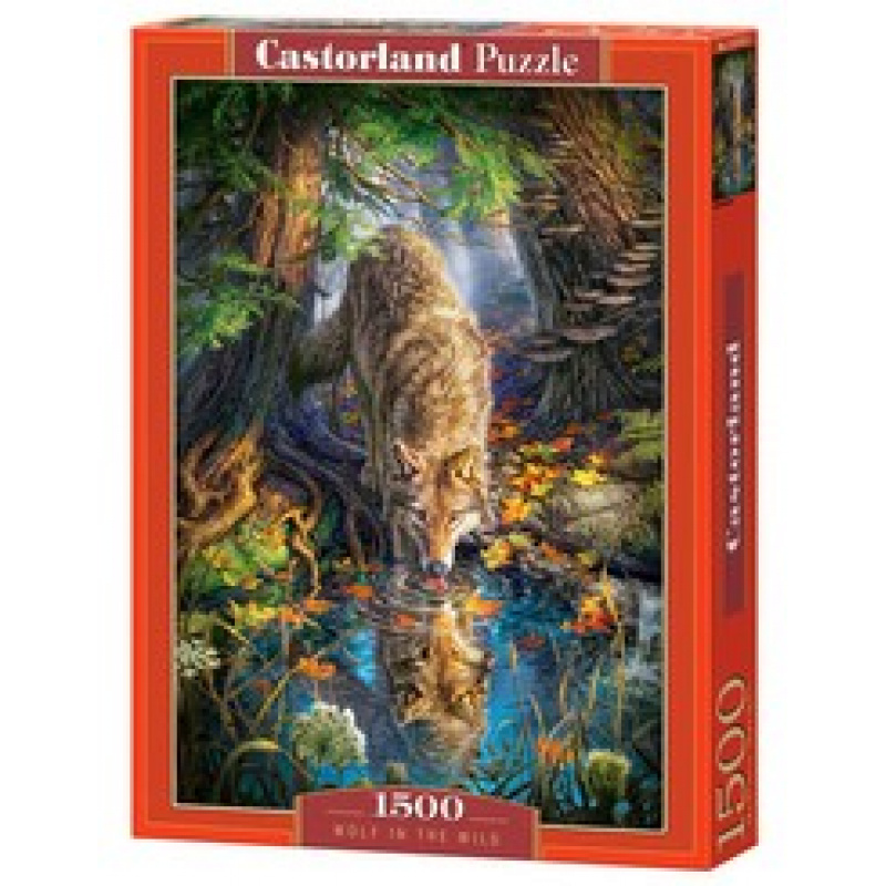 CASTORLAND puzzle 1500 pieces - Wolf in the Wilderness
