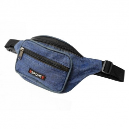 F36A3 DENIM BLUE WAIST BAG
