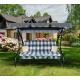 Aga Garden Swing 2in1 GRANDLUX XXL Square Green