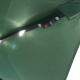 Aga Garden Parasol 300 cm Dark Green with LED Lighting