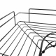 Aga Bathroom Corner Shelf Black