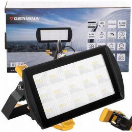 Portable Charging LED Headlamp with Clip 45W - IP65 - Cool Color