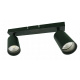 Ceiling spotlight LED VIKI-X 2x GU10 - black