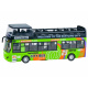Metal double decker bus ZA2094 - green