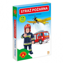 Alexander Card Memory Game Piotruś Cards - Fire Brigade GR0807 Universal