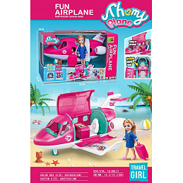Doll and Airplane Set + Accessories
