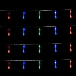 E23B CHRISTMAS LIGHTS ICICLE DROPS RGB