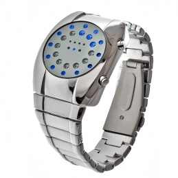 L42 BINARY WATCH RETRO LED