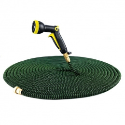 Q42I1 GARDEN HOSE PRESTIGE + SPRAYER 60M