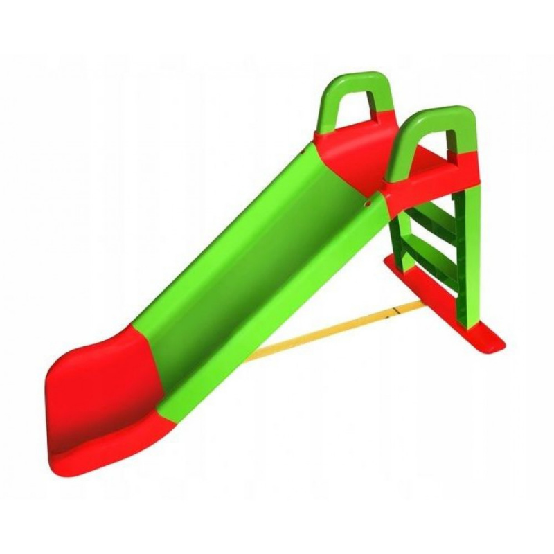 Aga4Kids Slide with handle 140 cm Green and red