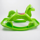 Doloni Plastic Rocking Horse Green