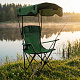 Aga Fishing Chair with Canopy Dark Green