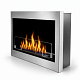 Aga Biofireplace Treviso Silver