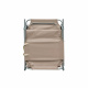 Aga 2x Garden Reclining Lounger with Canopy Beige