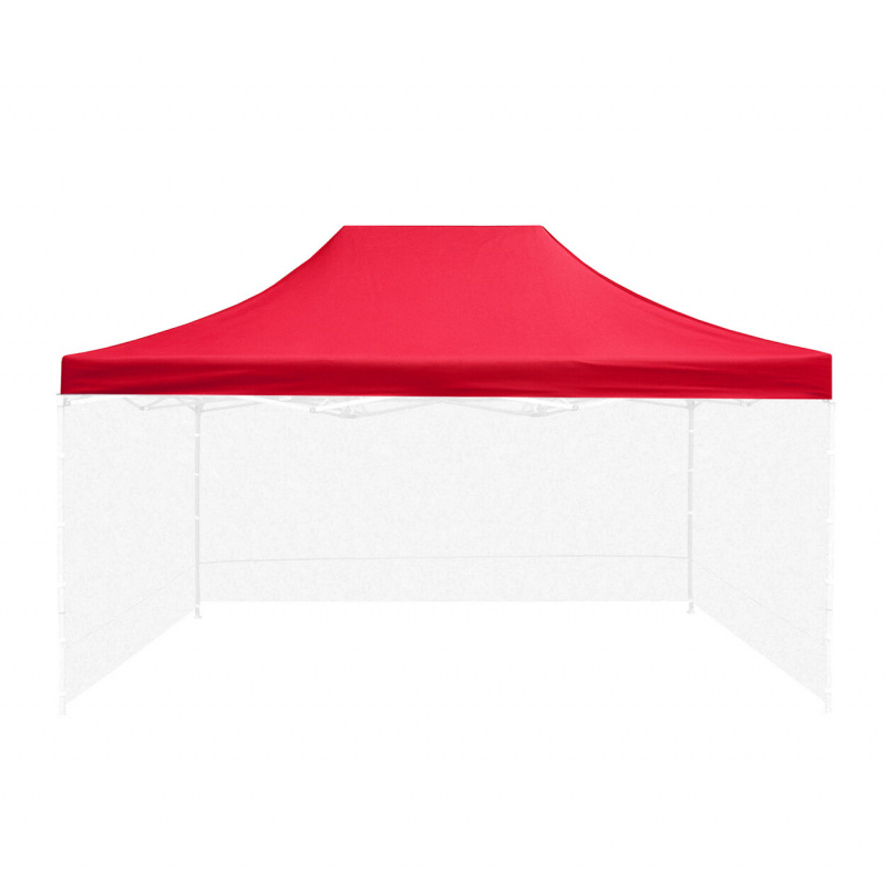 Aga Roof for Sales Stand 3x4.5m Red