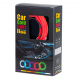 LED ambient lighting for car / car USB / 12V tape 3m red