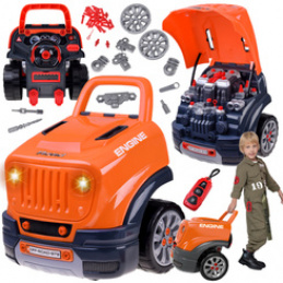 Mechanic Set: Mobile AUTO WORKSHOP + light and sound ZA5738 universal