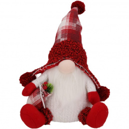 Christmas elf gnome with lights - 38 cm