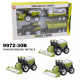 Set of Agricultural Vehicles