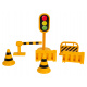Set of Construction Cars with Sound and Light Function + Accessories