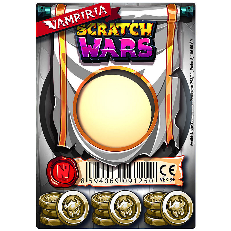 Scratch Wars - Vampiria Weapon Card
