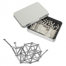L73E BALLS+MAGNETIC CUBES 8mm SIL XL