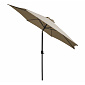 Linder Exclusiv Tilting parasol 250 cm Grey-brown