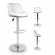 Aga Bar Chair White