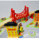 Aga4Kids Wooden Train Track 75 pieces